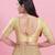 Women's brocade padded back open elbow sleeves saree blouse