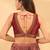 Women's mulbury silk padded back open sleeveless saree blouse