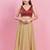 Women's brocade padded back open sleeveless saree blouse