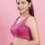 Women's brocade padded back open sleeveless saree blouse