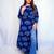 Cotton Dabu Hand Block Printed Long Side Slit Kurti for Women