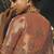 peach silk blend saree with floral embroidered scalloped border