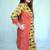 Yellow Kalamkari Handblock Printed Cotton Knee-Length kurti