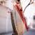 beige traditional silk blend checks saree with contrast zari weaving border & unstitched blouse piece