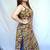 Cotton Green Kalamkari Handblock Printed Long Kurti for Women