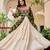 Navratri Cream Printed Lehenga Choli in Cotton Poly