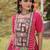 Navratri Pink Dori Detail Lehenga Choli in Cotton Poly