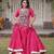 Navratri Pink Dori Detail Lehenga Choli in Cotton Poly