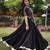Navratri Black Dori Detail Lehenga Choli in Cotton Poly