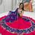 Navratri Rani-pink Mirror Work Lehenga Choli in Cotton Poly