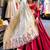 Navratri Red Mirror Work Lehenga Choli in Silk Blend