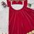 Navratri Red Mirror Work Lehenga Choli in Silk Blend