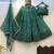 Navratri Blue Printed Lehenga Choli in Georgette