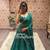 Navratri Blue Printed Lehenga Choli in Georgette