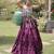 Navratri Purple Dori Detail Lehenga Choli in Cotton Poly