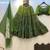 Navratri Green Mirror Work Lehenga Choli in Georgette