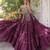 Navratri Purple Dori Detail Lehenga Choli in Cotton Poly