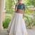 Navratri White Gamthi Work Lehenga Choli in Cotton Poly
