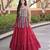 Navratri Maroon Dori Detail Lehenga Choli in Cotton Poly