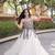 Navratri White Dori Detail Lehenga Choli in Cotton Poly