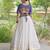 Navratri White Gamthi Work Lehenga Choli in Cotton Poly