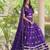 Navratri Purple Printed Lehenga Choli in Georgette
