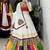 Navratri White Printed Lehenga Choli in Cotton Poly