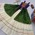 Navratri White Mirror Work Lehenga Choli in Cotton Poly