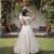 Navratri White Dori Detail Lehenga Choli in Cotton Poly
