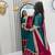 Navratri Teal Embroidered Lehenga Choli in Georgette