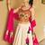 Navratri White Mirror Work Lehenga Choli in Cotton Poly