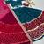 Navratri Teal Embroidered Lehenga Choli in Georgette