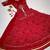 Navratri Red Mirror Work Lehenga Choli in Cotton Poly