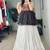 Navratri White Mirror Work Lehenga Choli in Cotton Poly