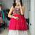 Navratri White Mirror Work Lehenga Choli in Cotton Poly