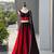 Navratri Black Mirror Work Lehenga Choli in Cotton Poly
