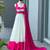 Navratri White Mirror Work Lehenga Choli in Cotton Poly