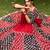 Navratri Multicolor Printed Lehenga Choli in Cotton Poly