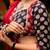 Navratri Multicolor Printed Lehenga Choli in Cotton Poly
