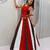Navratri Red Lehenga Choli in Cotton Poly