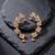 gold plated silver leaf ear cuffs, traditional indian bollywood bridal