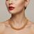 traditional antique gold plated choker necklace & earring set for women 