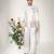 Ivory embroidered armani bandhgala jacket set