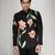 Black handmade armani bandhgala jacket set