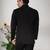 Black handmade armani bandhgala jacket set