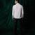 White embroidered armani shirt