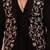 Black embroidered armani shacket