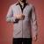 Grey embroidered armani shacket