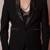 Black embroidered armani blazer