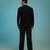 Black teal green embroidered armani men shacket